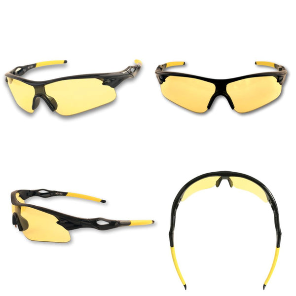 Polarized Sunglasses Night Vision Glasses Driving Eyewear Yellow Tinte —  AllTopBargains