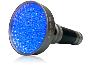 Extra Bright -100 LED- (LATEST Super High-Flux LED's) UV Blacklight Flashlight by iLumen8